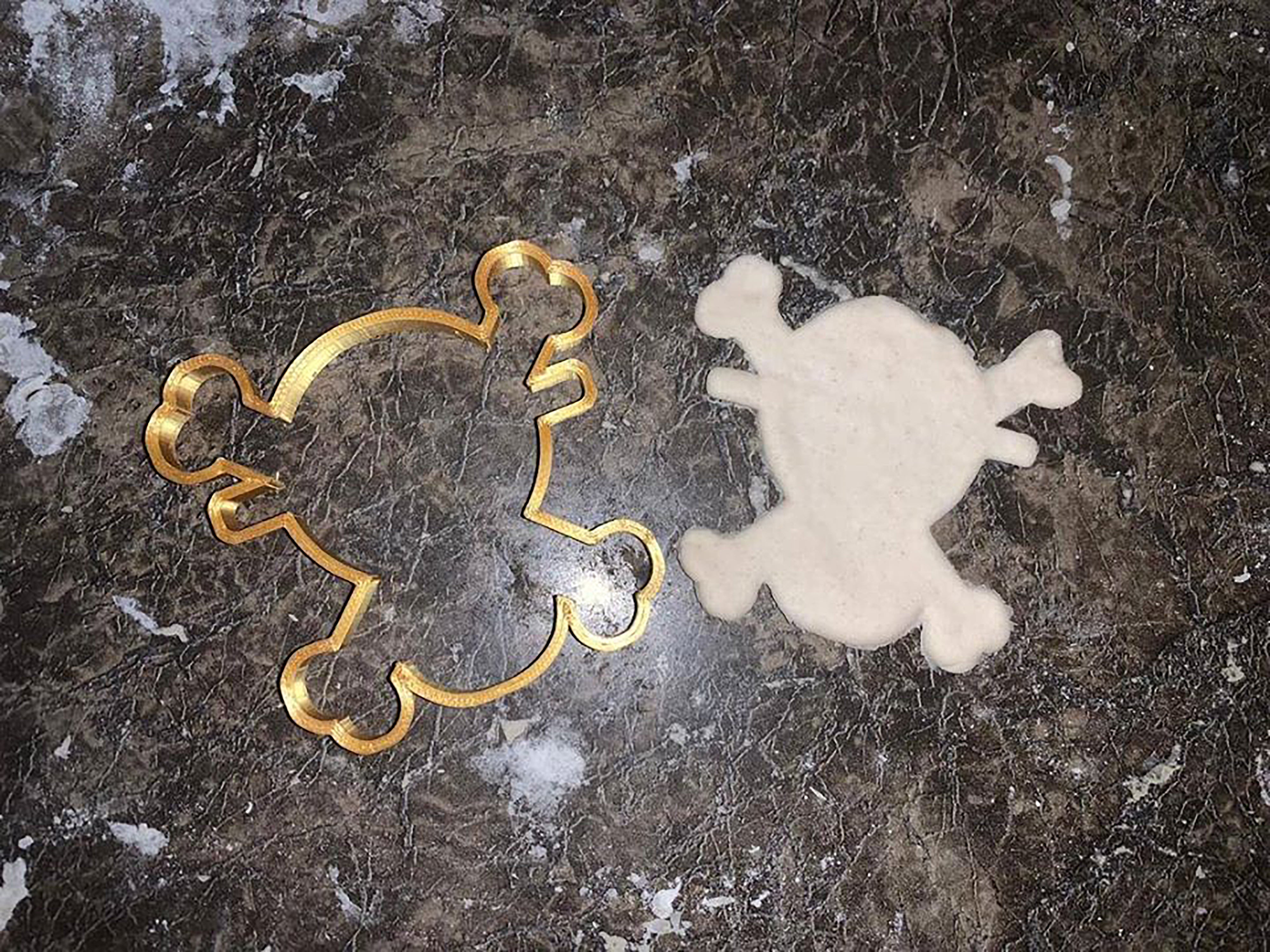 One Piece 3D Printed Cookie Cutter