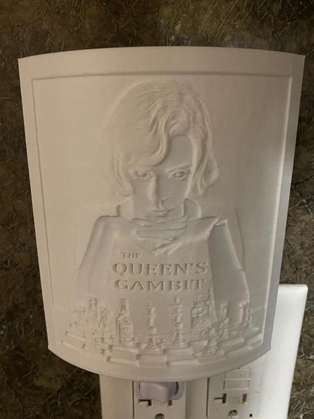 Queen Gambit's Inspired Night Light 3D Printing